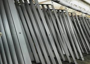 Fabricação de aço da cerca do aeroporto internacional, semi fabricação do metal