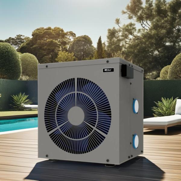 56dB A Sound Level 3KW 50Hz R32 Mini Swimming Pool Heat Pump Inverter Water Heater