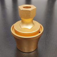 O CNC feito sob encomenda do bronze girou componentes fazendo à máquina do metal do CNC das peças com o polonês