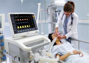 Máquina controlada eletrônica do ventilador do hospital quatro horas de