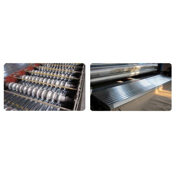 SGC490 High Strength Galvanized Steel Corrugated Roof Panel For Building Construction