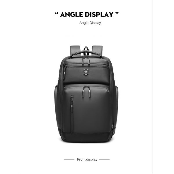 Nylon Lining Large Capacity Oxford Anti Theft Backpack 35 Litre