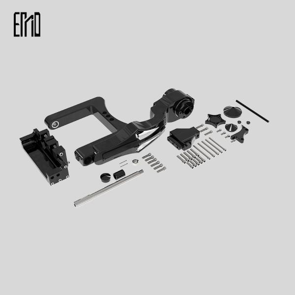 Kit bras oscillant simple face noir V Rod moto anodisé