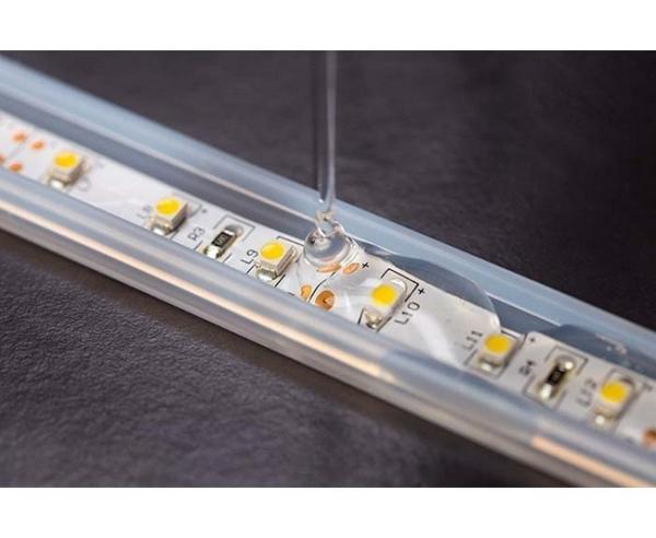 Máquina de colagem por epoxi de cola visual CCD montada no chão para ligação electrónica