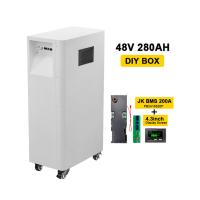 48V 16S EVE 280ah 304ah 300ah boîtier en métal JK PB2A16S20P écran de 4,3'