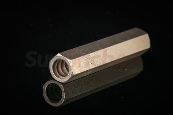 Self Drilling Anchor Bar R51N Rock Grouting Steel Coupling In Foundation