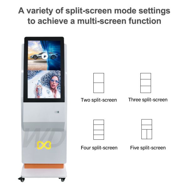 RAM андроида 2GB 350 Nits стоя Signage цифров, Signage 32 цифров дюйма