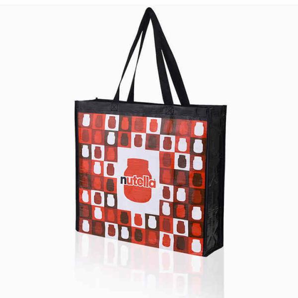 Cheap Tote Bags Custom Printed Recyclable Fabric Non Woven Shopping Bags With Logo Custom Reusable Shopping Bags