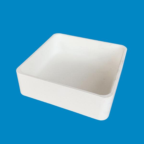 Refractory Clay Ceramic Melting Alumina Crucible Kiln Tool ODM