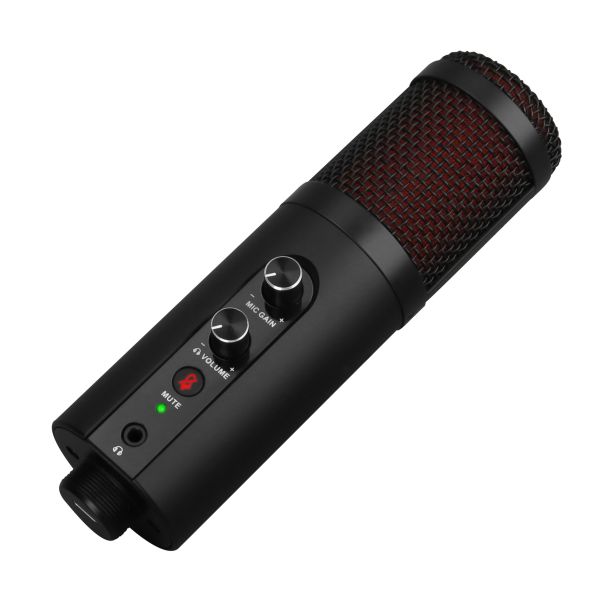 98db SNR 20Hz - 20KHz USB Microphone Kit With Adjustable Scissor Arm Stand