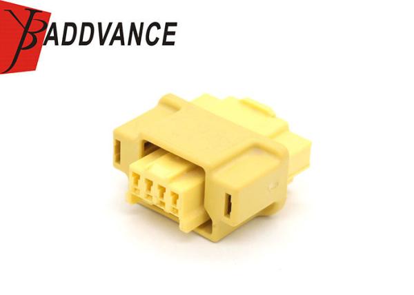 MX10-4SC amarelam o alojamento do conector do fio de 4 Pin Automotive Socket Wire To