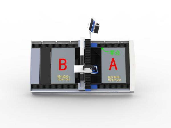 1050mm 1520mm Fiber Laser Cutter Stainless Steel Brass