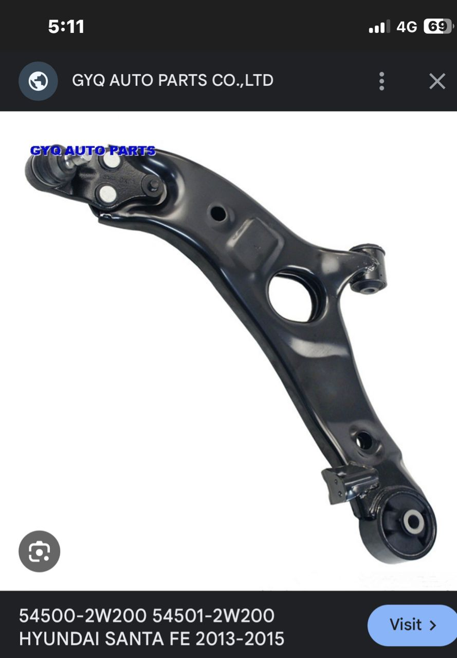54500-2W200 & 54501-2W200 Contral arm kits for Haci Company
