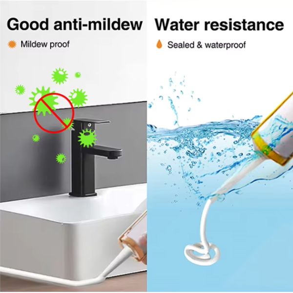 Exterior Wall Water Room Balcony Metal Silicone Sealant Highly Sticky Building