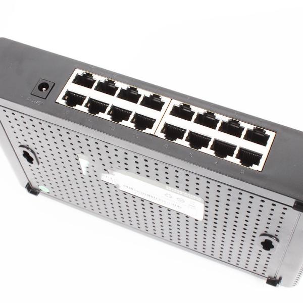 Full-Duplex Communication Mode Customizable 16 Port RJ45 Desktop Ethernet Switch 10/100Mbps Auto-Negotiation Network Switch