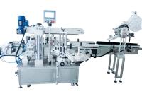 Pot carré de sauce à Front Back Labeler Machine For de transporteur de bouteilles de vin