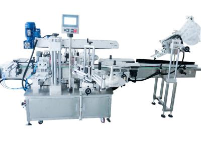 Frasco quadrado do molho de Front Back Labeler Machine For do transporte de garrafa do vinho