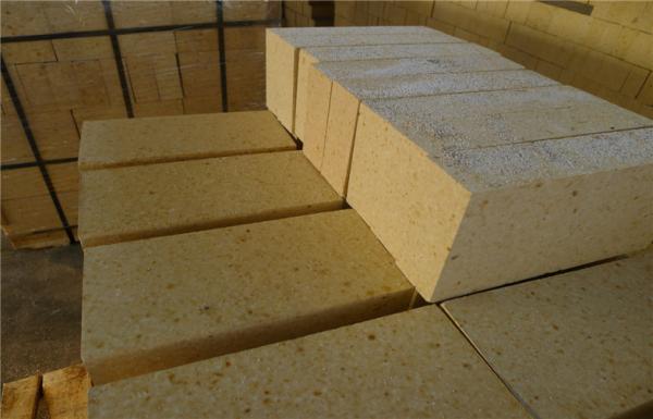 High Temperature High Alumina Refractory Brick Fireproof For Furnace / Pizza