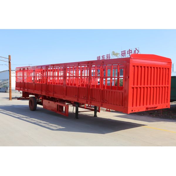 Состояние 3/4 Оскольного ограждения прицепа грузового грузового грузовика полуприцепа с 24-часовым онлайн-сервисом