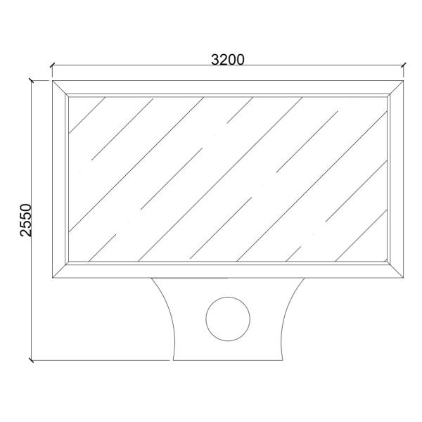 Waterproof 50000 Hrs 12V Signage Poster Light Box