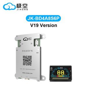 Jk BMS 4s 5s 6s 7s 8s LiFePO4 BMS Bd4a8s6p 12V 24V 40A 60A LiFePO4 Li-ion Lto Battery