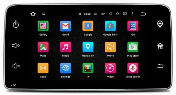 Ouchuangbo car gps navi multi android 5.1 for Mercedes Benz Smart 2015 with 3g wifi SWC 1GB DDR