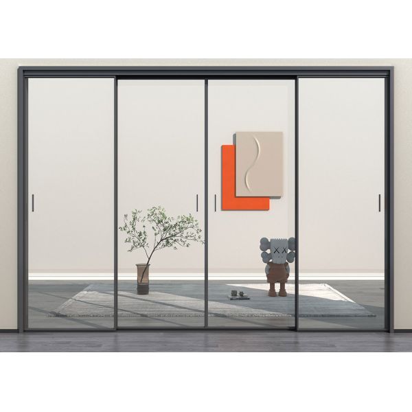 Sound Insulation Thermal Break Aluminum Alloy Spring Doors