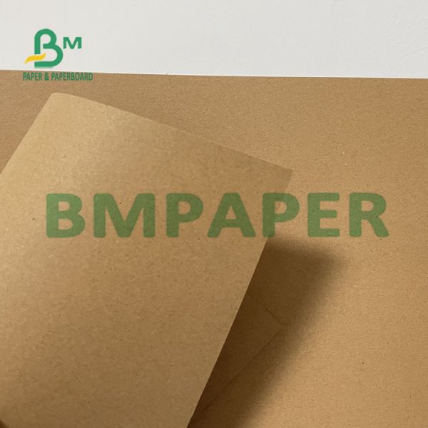 Virgin Reddish Brown Kraft Paper With Roll For Custom Wrapping Boxes Крен упаковочной бумаги Крафт девственницы рыжеватокоричневый для изготовленных на заказ создавая программу-оболочку коробок