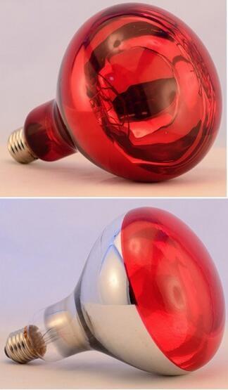 Red infrared lamp 100W 150W 175W 200W 250W 275W animal chicken pig pet therapy infrared heating bulb
