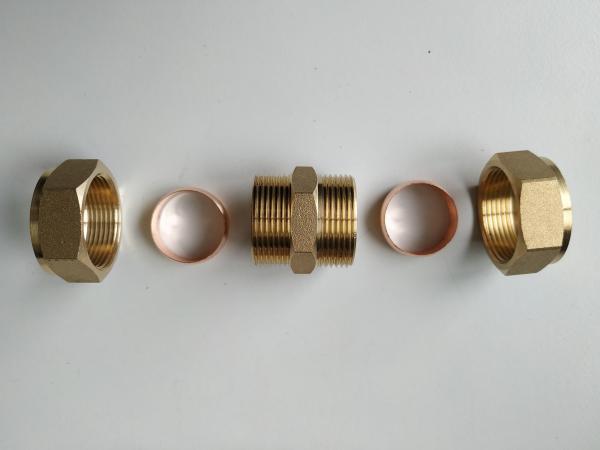 Conector de cobre para os encaixes de bronze do aquecedor de água solar para o coletor solar