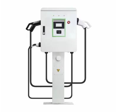Dc Ev Charger Floor Mount 20kw 30kw Fast CCS GBT NACS Chademo Charging Station Pile For Electric Car