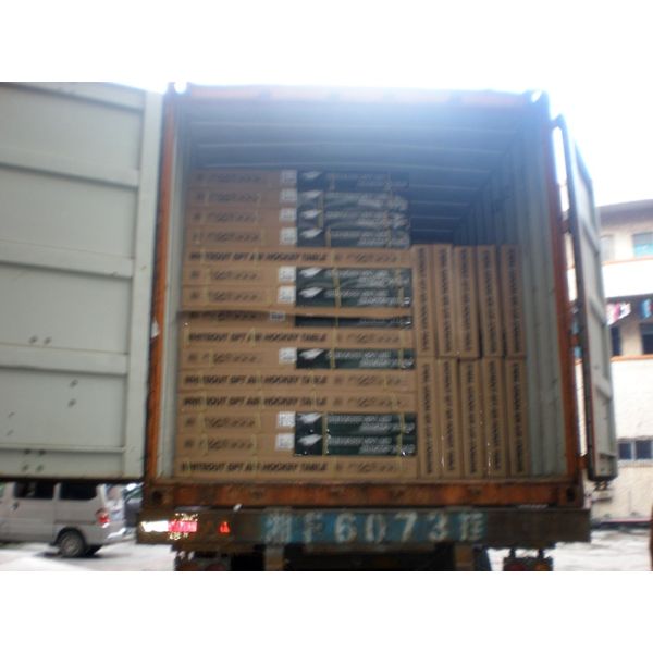 Promotion 6FT air hockey table electronal scorer MDF wood hockey for family fun