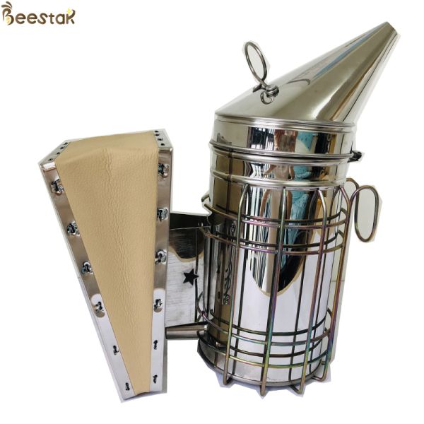 SS American Style Bee Smoker with Good Quality for Safe Beekeeping