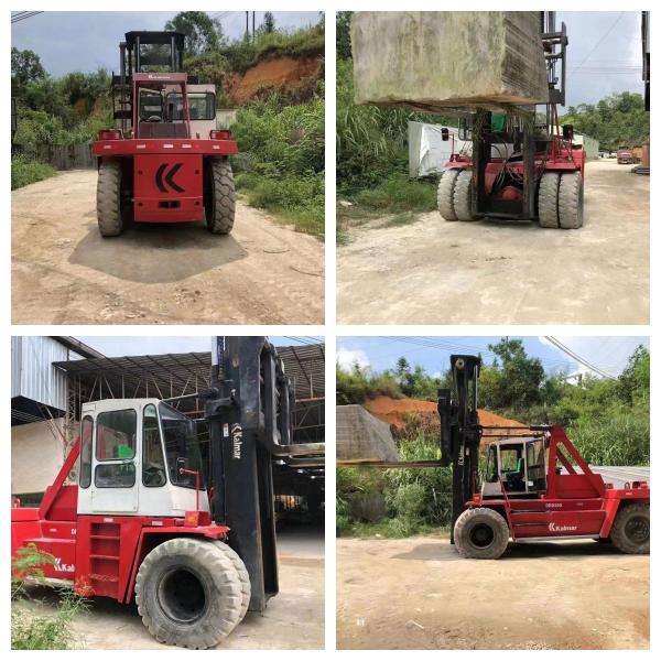 Low Hours Used Forklift KALMAR DRD200 20T for Port & Container