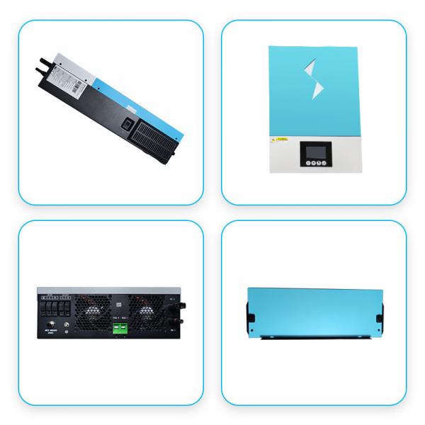 3.6KW 4.2KW 6.2KW 24V 48V Hybrid Grid Solar All In One Inverter Solar Energy Systems Pure Sine Wave Mppt Solar Inverter