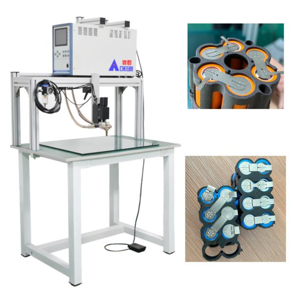 Precision Thick Nickel Bipolar Transistor Gantry Spot Welding Machine For 18650 Lithium Battery Pack