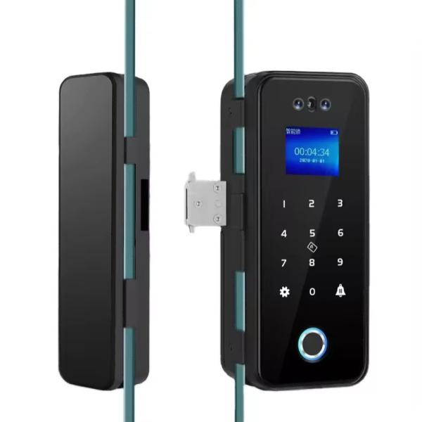 Fermeture de porte électrique à carte IC Fermeture de porte numérique intelligente Fermeture de porte étanche Porte en verre