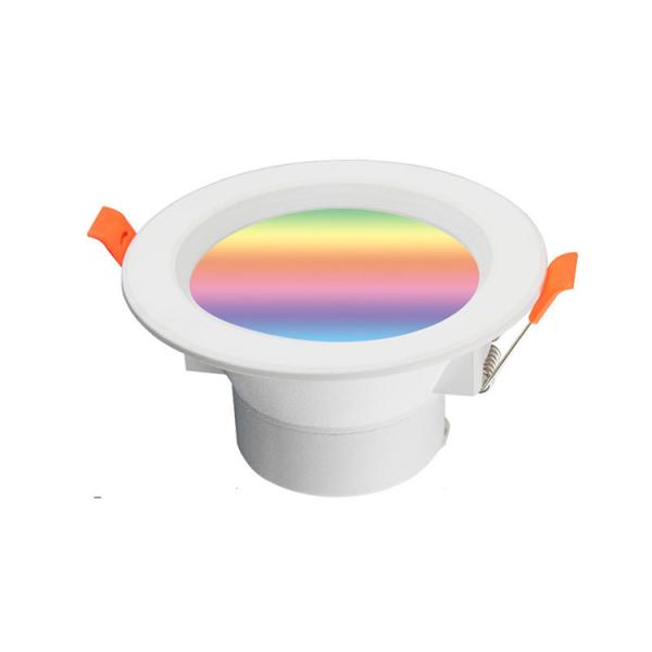 36W RGBW LED Downlight with Fade/Flash/Strobe/Pulse Effects & Triac Dimmable