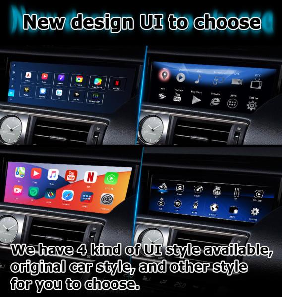 Lien automatique 480*800 Android de miroir de systèmes de navigation de GPS de classe du benz C de Mercedes 6,0 7,1