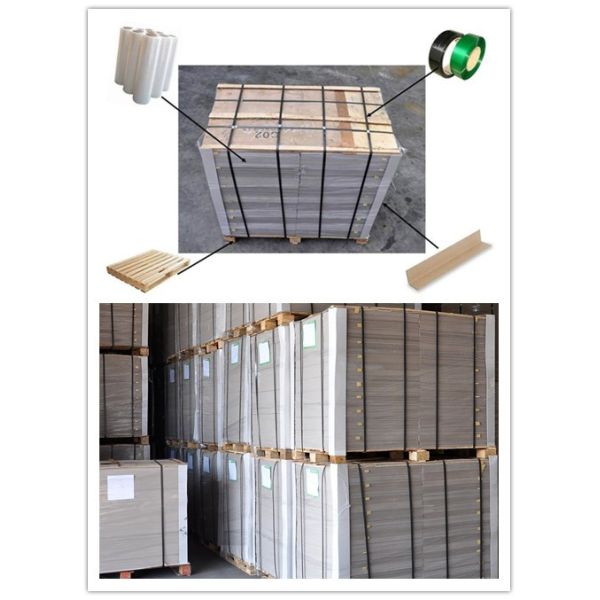 700x1000mm 300gsm-3000gsm Solid Laminated Grey Board Paper Sheet