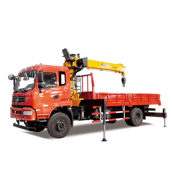 8 Ton Hydraulic Truck Mounted Telescopic Boom Crane for Heavy Duty