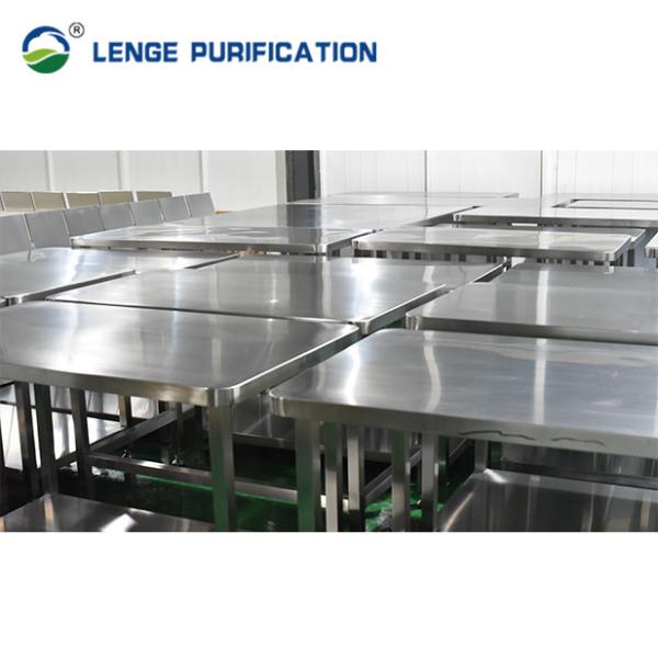 1200 X 500 X 800 Monolayer Stainless Steel Table For Pharmaceutical Industry