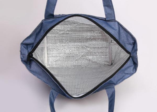 Leakproof 600D Reusable Cooler Shopping Bags Waterproof Thermal Lunch Bag