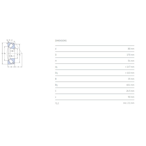 Machine Parts 80x170x54 Double Row Spherical Roller Bearing Rolamento 29416