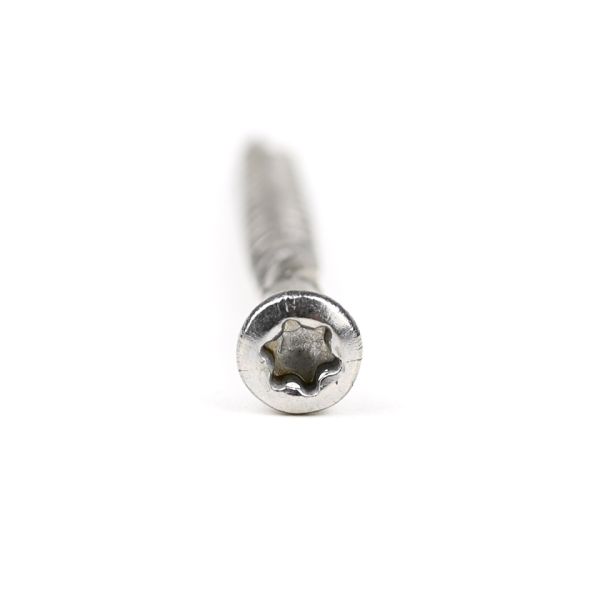 ЗИНК Окончание из нержавеющей стали Countersunk Torx Head Deck Screw для эффективности свинцовой доски