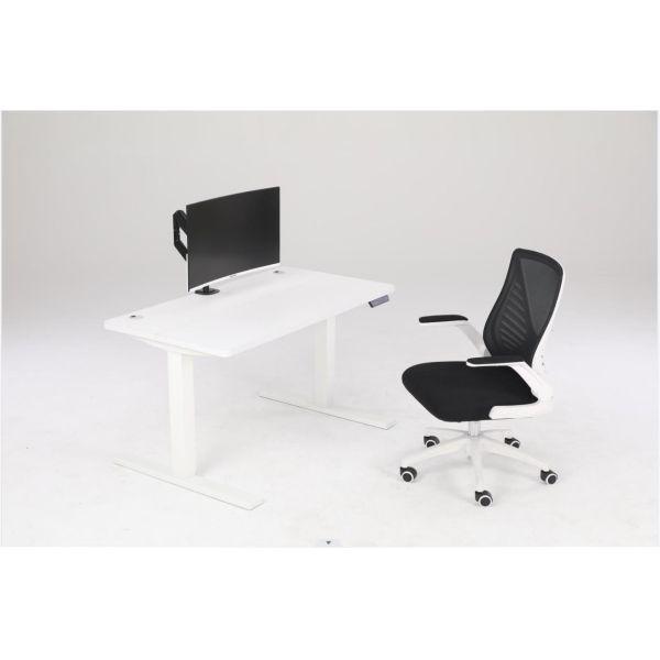 Height Adjustable Office Desk with E1 PB Board Surface Material and Ergonomic Design