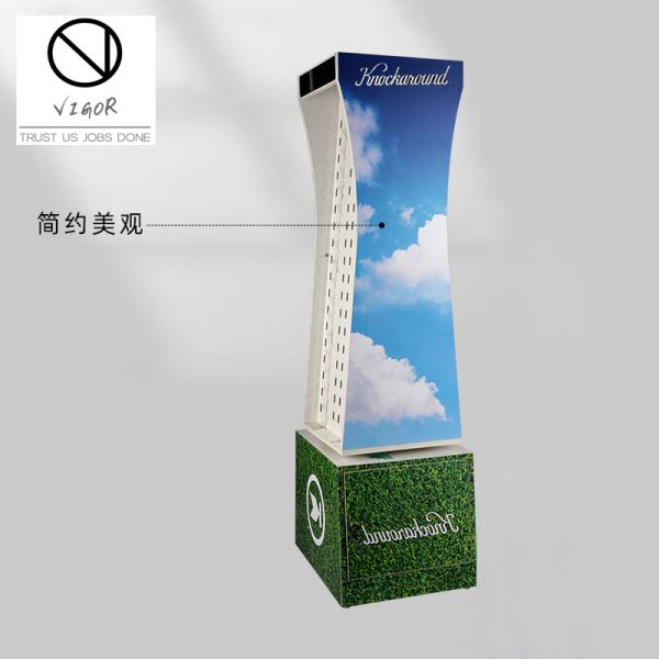 Custom Logo Cell Phone Accessories Case Display Rack for Mobile Shop and Retail Shops