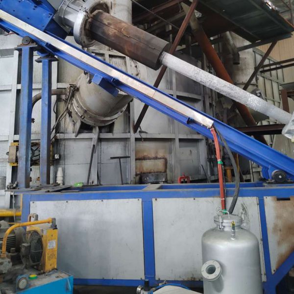 Refining Flux Particle Size Control Adjustable Molten Aluminum Degassing Machine with Refined Gas Pressure