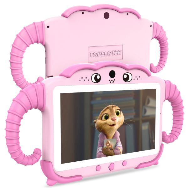tablet for kids pink lamb