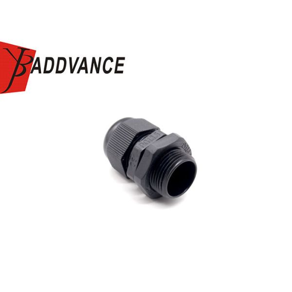 PG13.5 соединитель цвета нейлона IP68 пластиковый черный привязывает минуту 12mm Макс железы 5mm